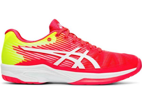 Asics Tennisschoenen Dames, SOLUTION SPEED FF Wit/Roze - Asics België | B3197824-BE